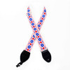 Souldier "Clapton" Red & Blue Pattern 2" Guitar Strap