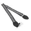 Souldier "Argus" Black Pattern 2" Guitar Strap