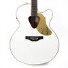 Gretsch G5022CWFE  Rancher White Falcon Jumbo Cutaway Acoustic
