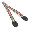 Souldier "Tapestry Cabernet" Burgundy Pattern 2" Guitar Strap with Black Ends