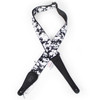 Levy's MPD2 Polyester Guitar Strap 2" with Skulls & Crossbones Print Original Artist Design - ccm01
