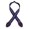 Souldier "Anouk" Purple 2" Guitar Strap with Purple Ends