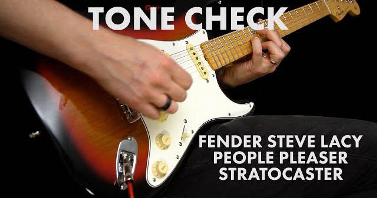 TONE CHECK: Fender Steve Lacy People Pleaser Stratocaster