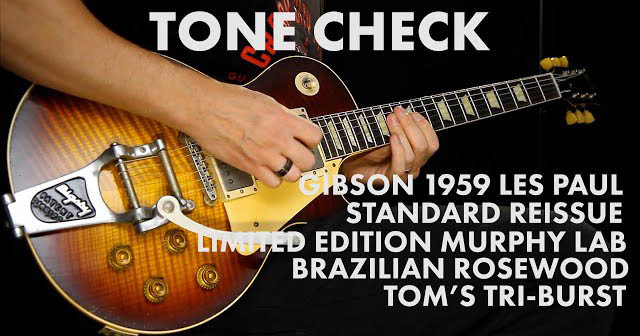 TONE CHECK: Gibson Custom 1959 Les Paul Standard Limited Edition