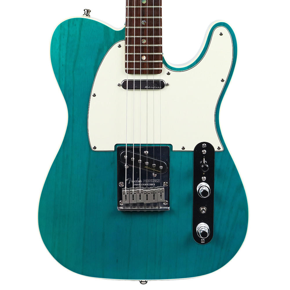 2000 Fender American Deluxe Power Telecaster Electric Guitar Trans