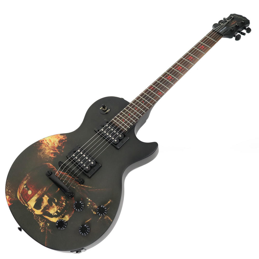 2006 Epiphone Les Paul Pirates Of The Caribbean Black | Cream City