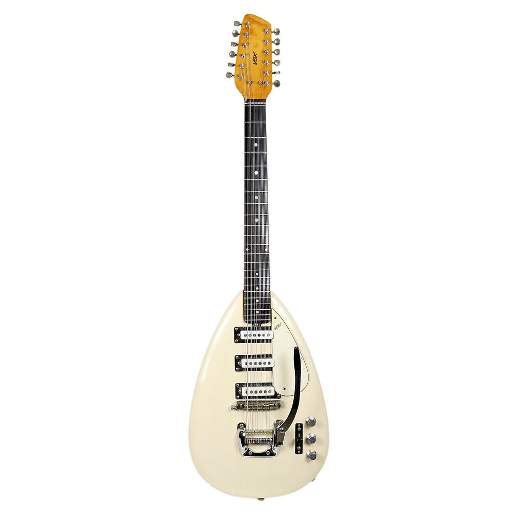 Vintage 1967 Vox Mark XII 12-String Electric Guitar White Finish