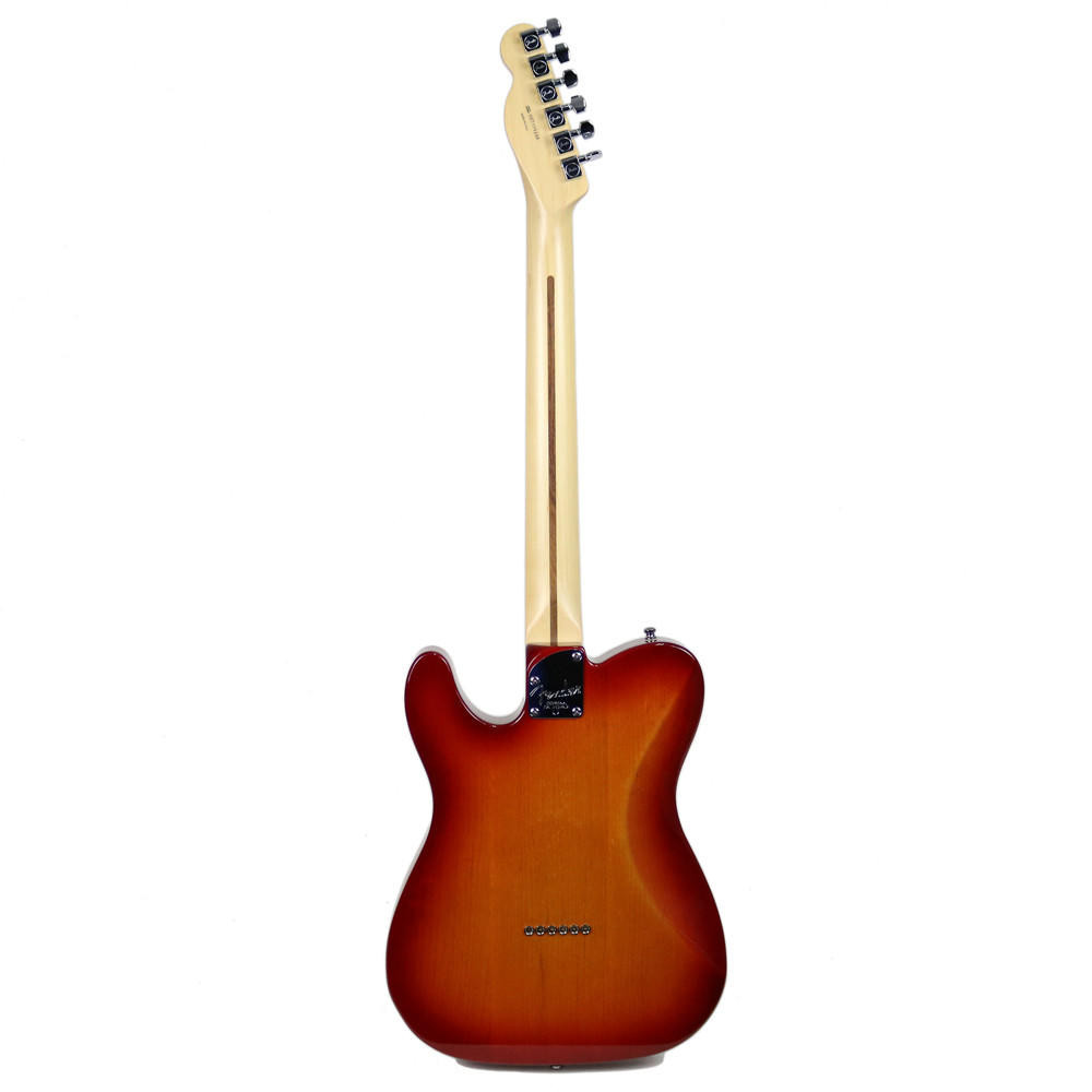 2007 Fender American Deluxe Telecaster in Cherry Sunburst | Cream