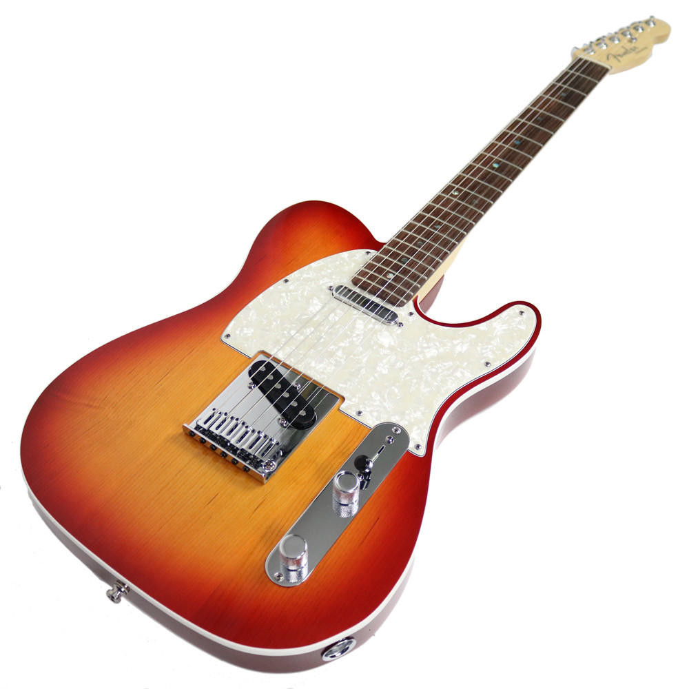 kk！American deluxe テレキャスター エレキギター 2007 Fender American Deluxe Telecaster in Cherry Sunburst | Cream