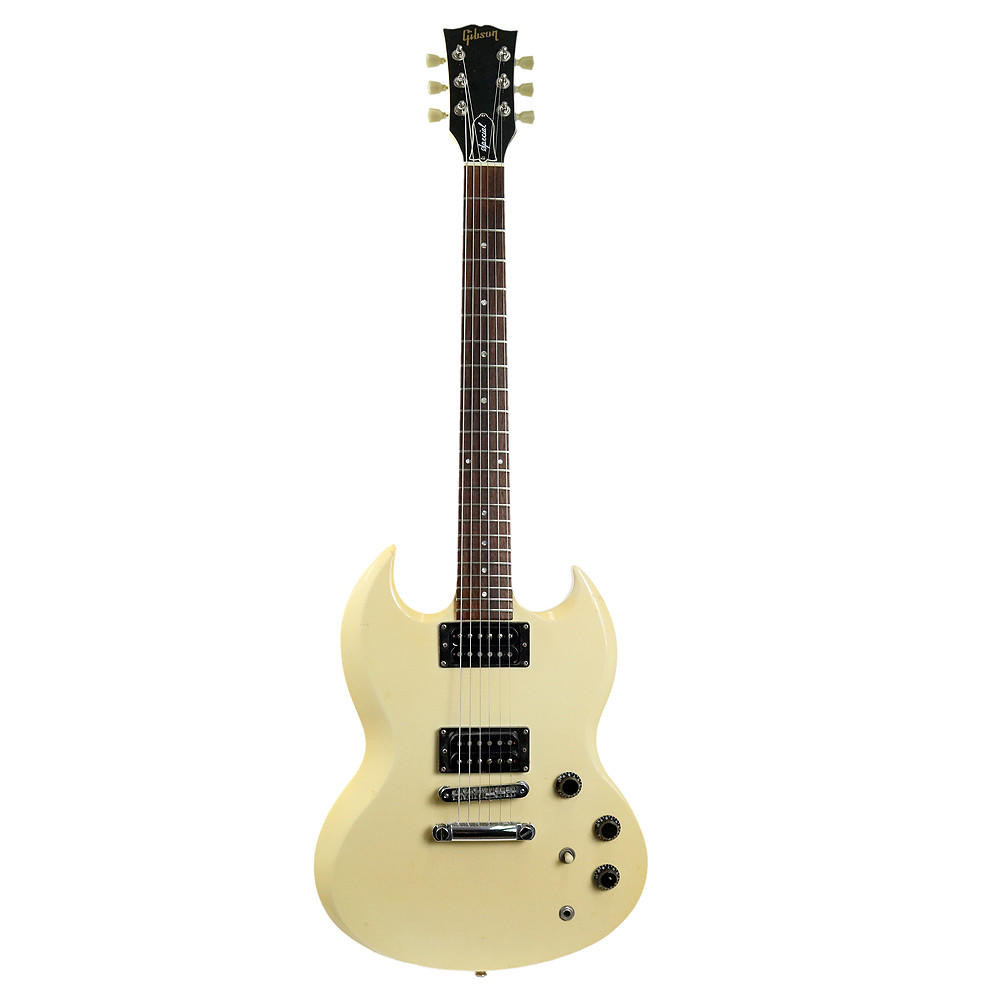 Vintage 1984 Gibson SG Special Electric Guitar White Finish