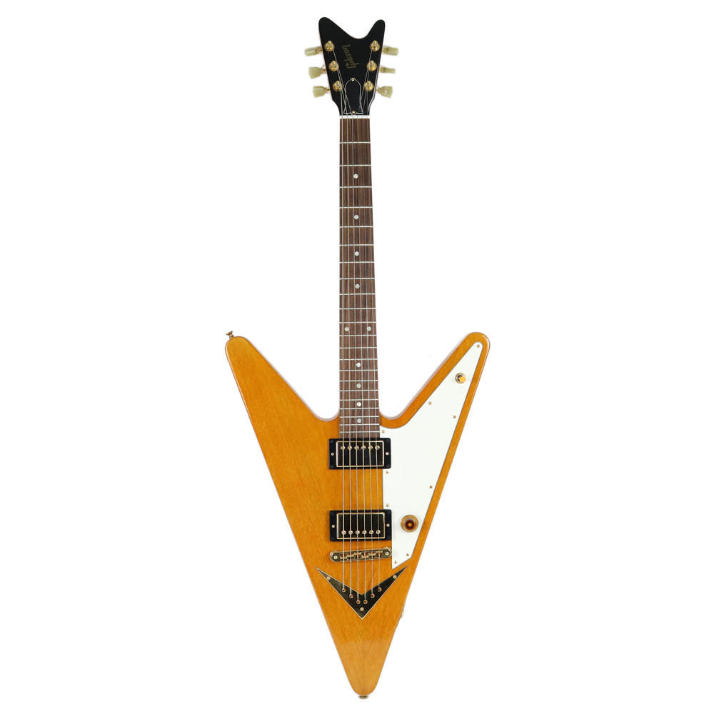 2007 Gibson Guitar of the Week Reverse Flying V in Trans Amber
