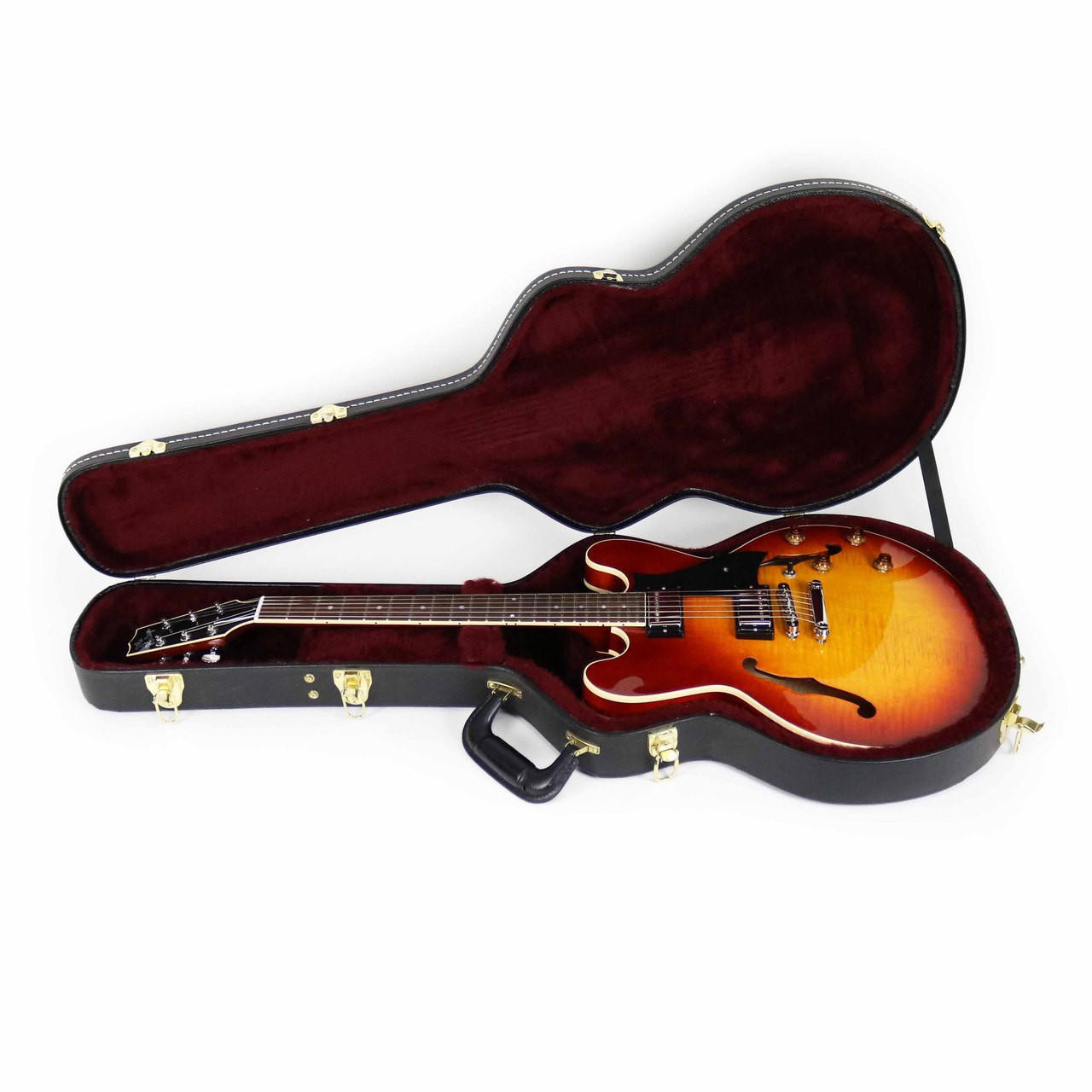 Heritage H-535 Semi Hollow in Dark Almond Sunburst | Cream City Music