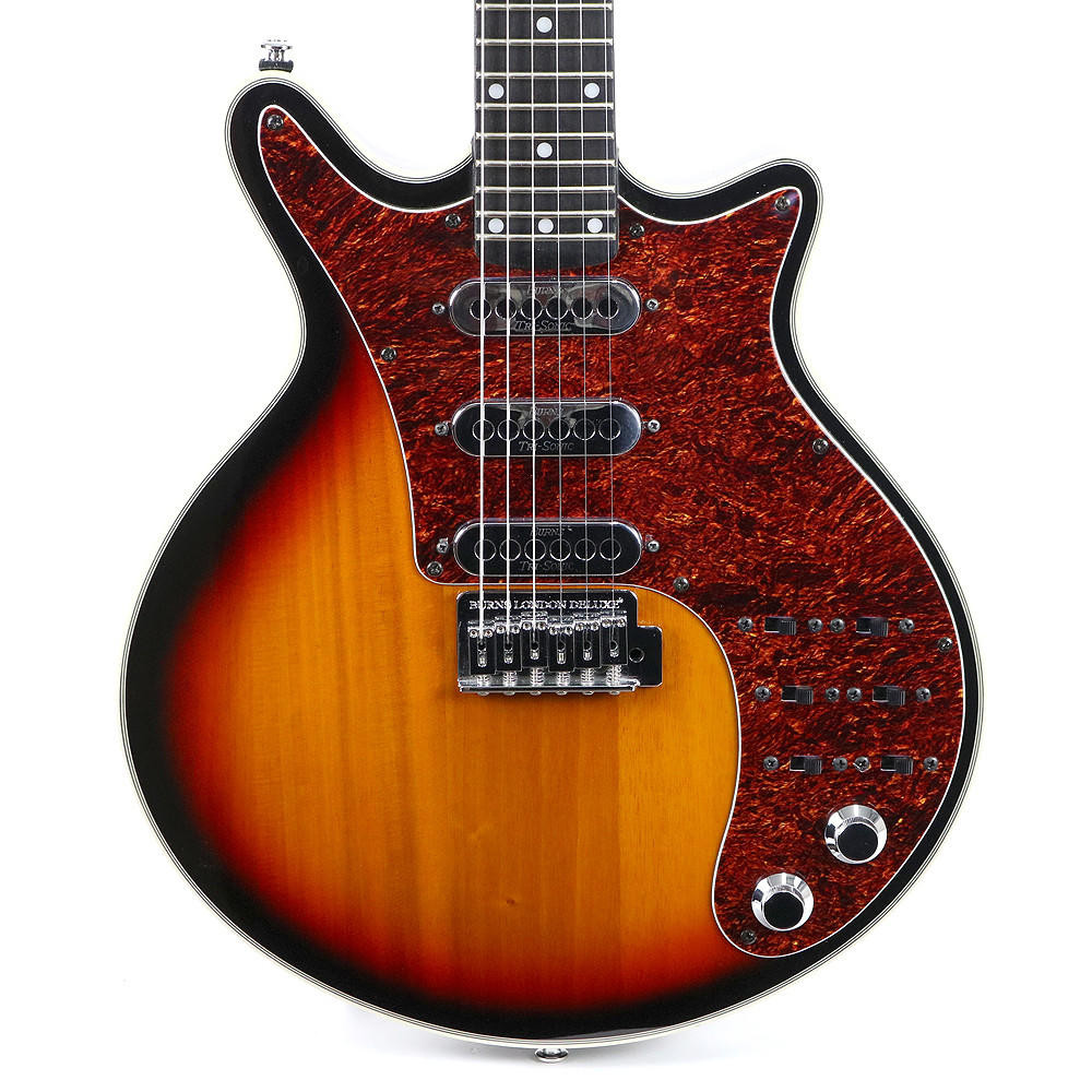Used Burns London Brian May Signature Electric Guitar Sunburst