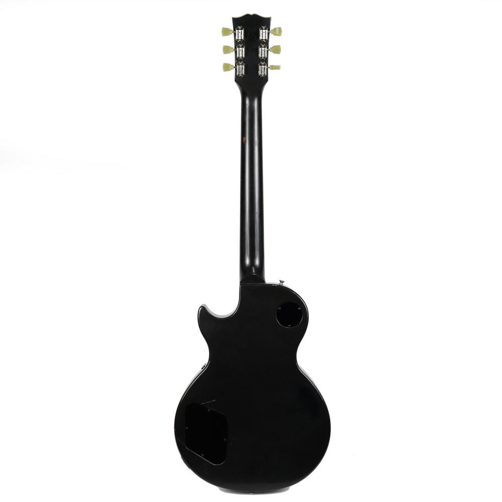 1992 Gibson Les Paul Studio Refinished in Black Sparkle | Cream