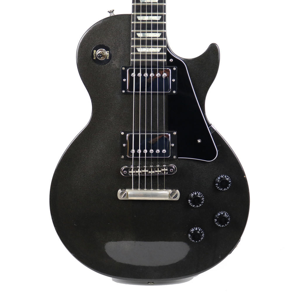 Gibson Les Paul ブラック studio 【※レフティーです】 1992 Gibson Les Paul Studio Refinished in Black Sparkle | Cream