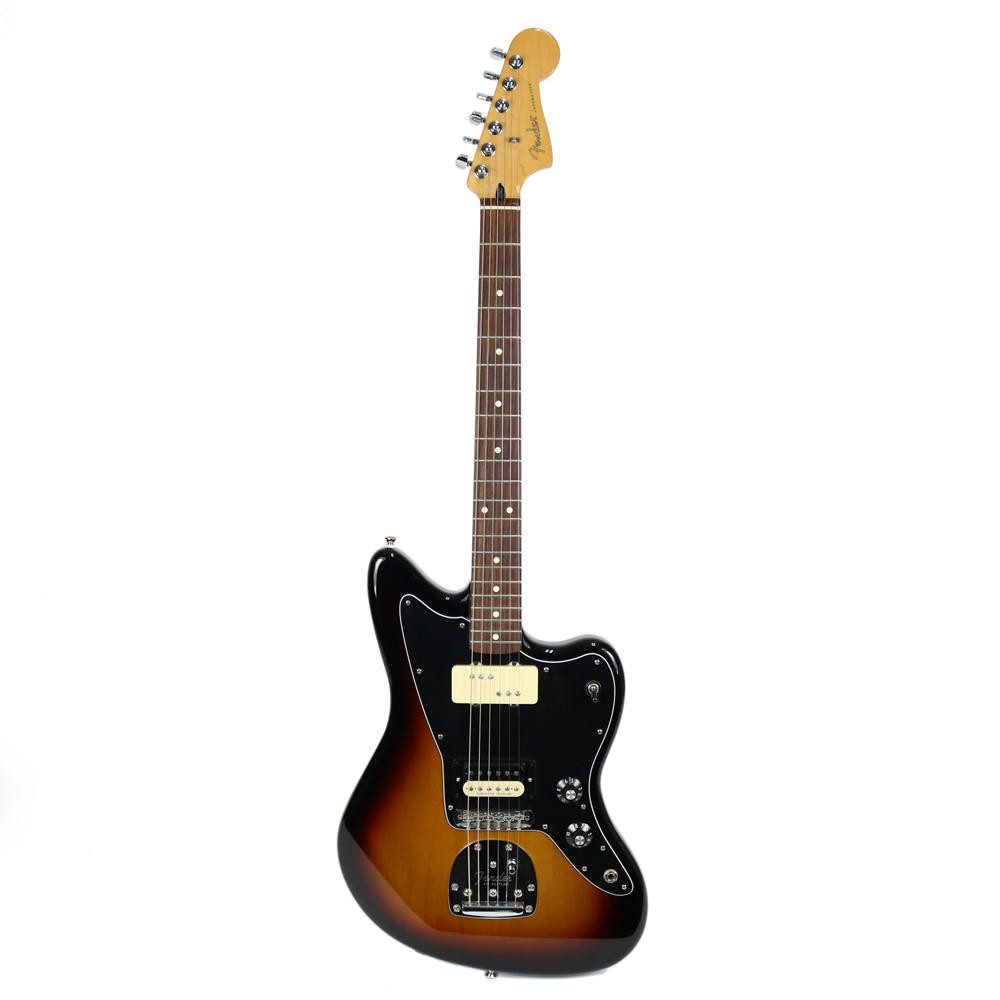 2011 Fender Blacktop Jazzmaster HS in 3-Color Sunburst | Cream
