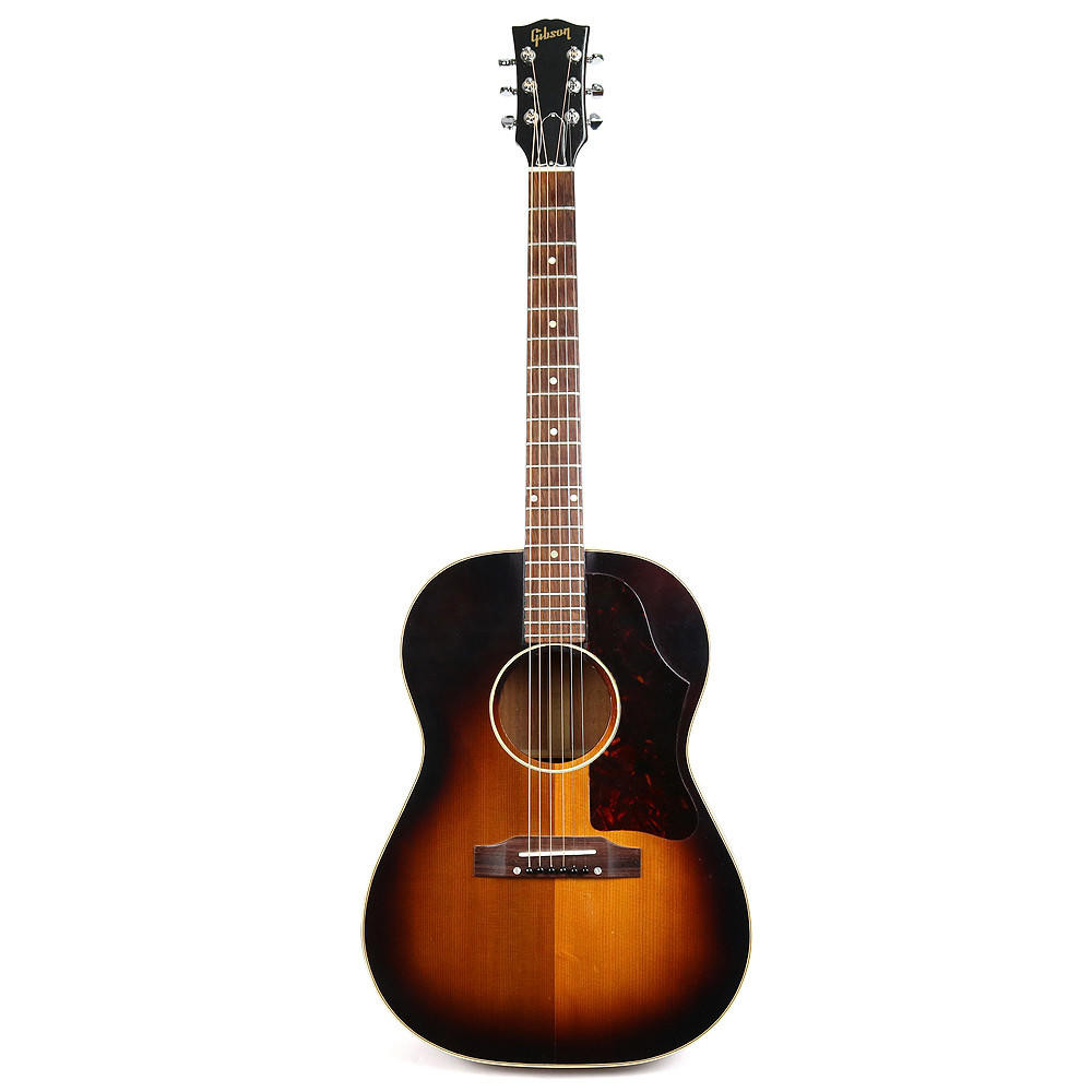 Vintage 1964 Gibson B-25 Acoustic Guitar Sunburst Finish | Cream