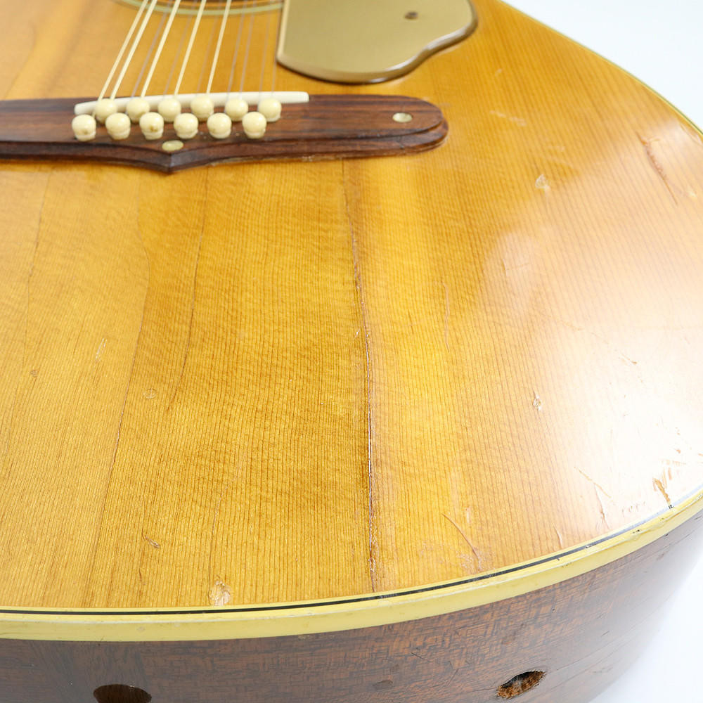 Vintage 1960's Fender Villager 12-String Acoustic Guitar Natural