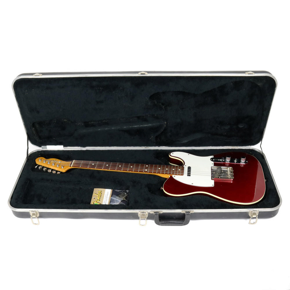 1987 Fender MIJ Telecaster Custom in Candy Apple Red | Cream City