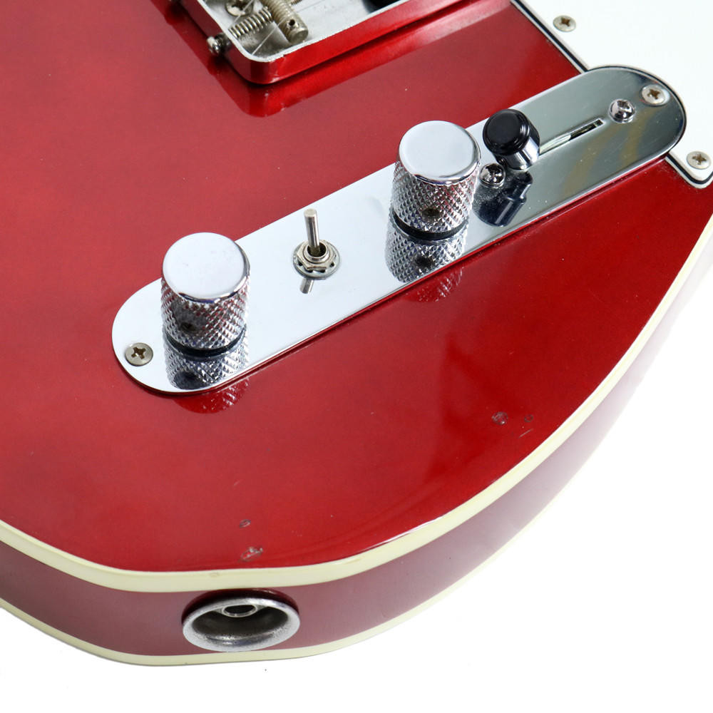 1987 Fender MIJ Telecaster Custom in Candy Apple Red | Cream City