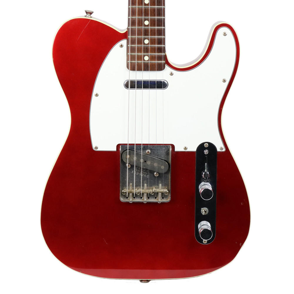 1987 Fender MIJ Telecaster Custom in Candy Apple Red | Cream City