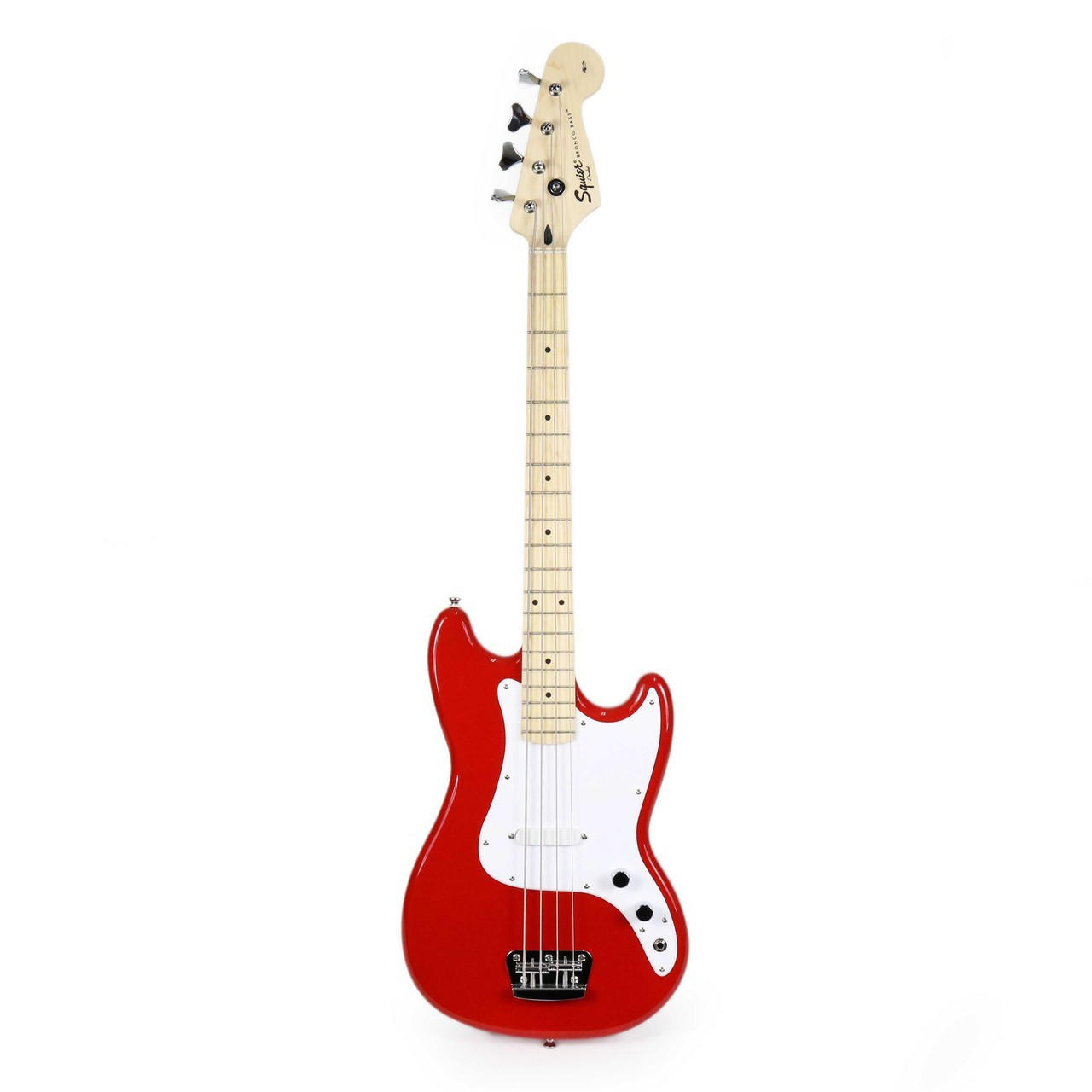 【希少】Squierbyfender Bronco Bass レッド Squier Bronco Bass Maple - Torino Red | Cream City Music