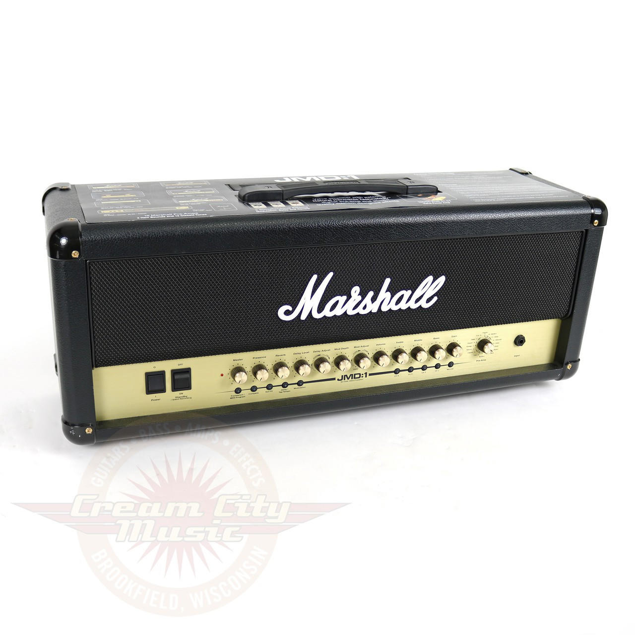 2010 Marshall JMD:1 50W Digital Modelling Tube Amp Head | Cream