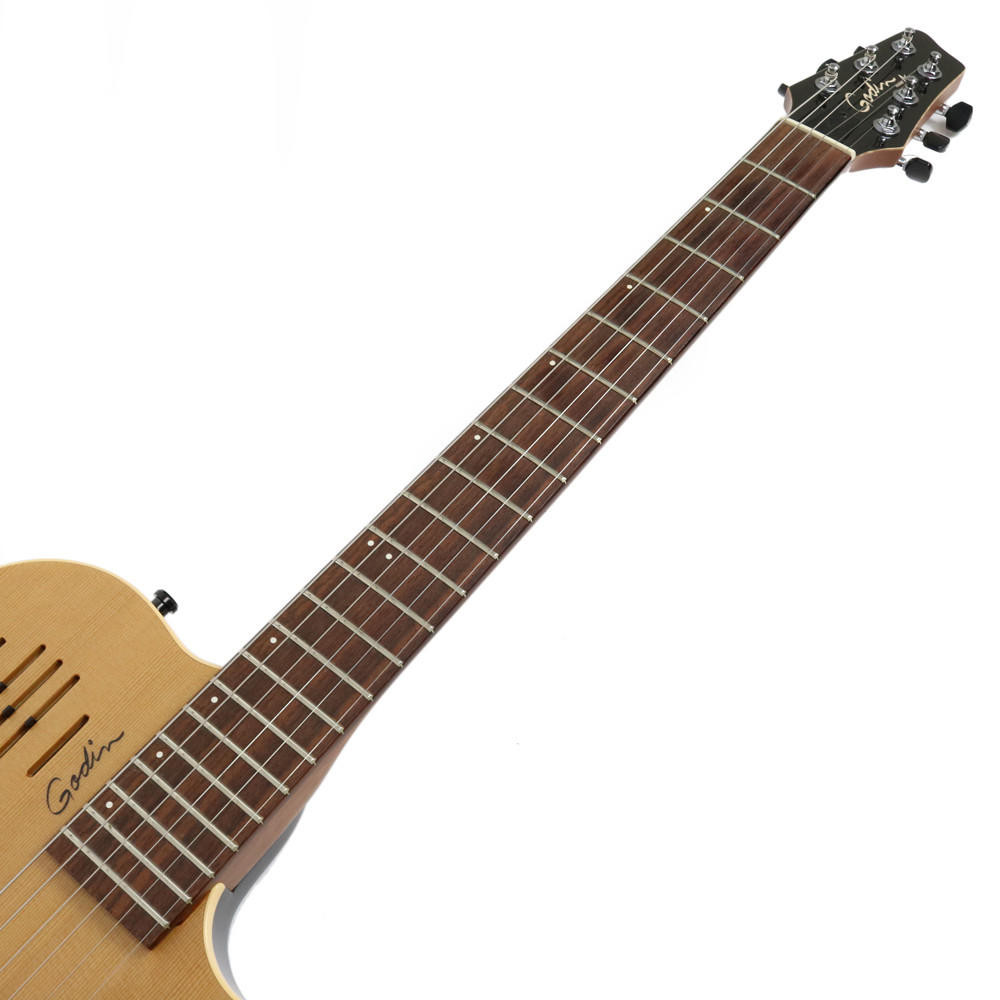 2006 Godin A6 Acoustic Electric Guitar in Natural Semi-Gloss