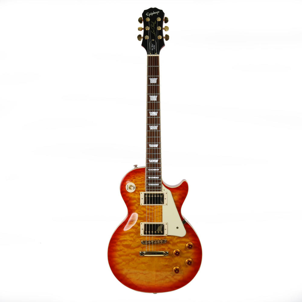 2007 Epiphone Les Paul Ultra Quilt Top in Faded Cherry Sunburst