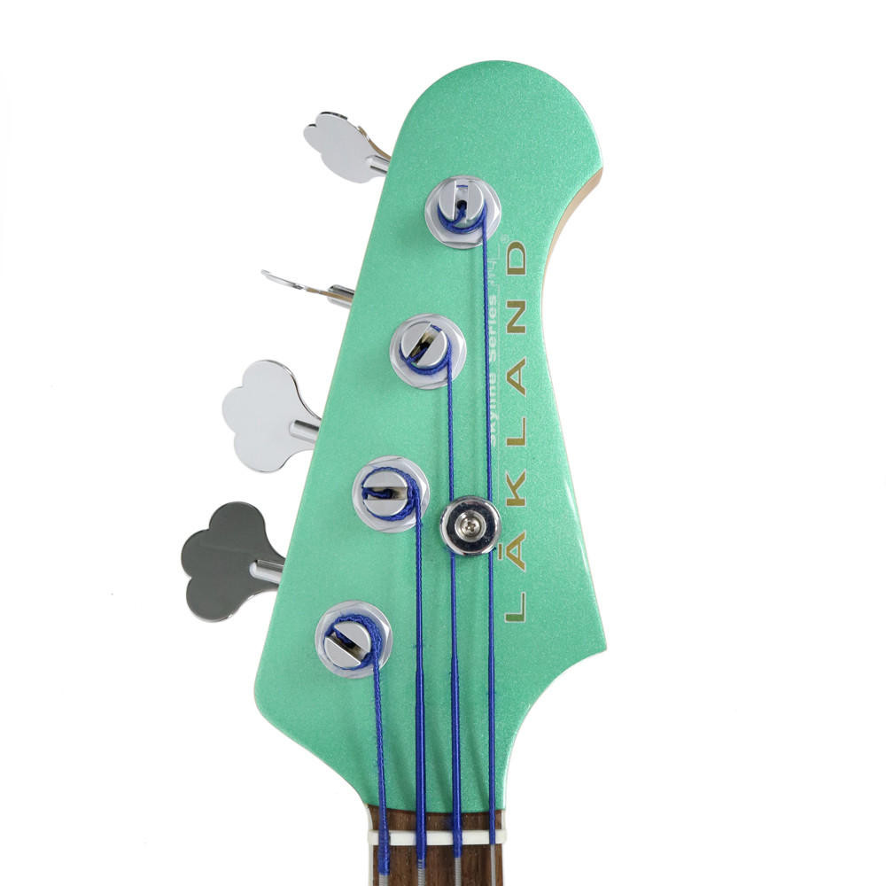 2010 Lakland Skyline 44-64 Custom Duck Dunn Bass w/ Mods in Teal