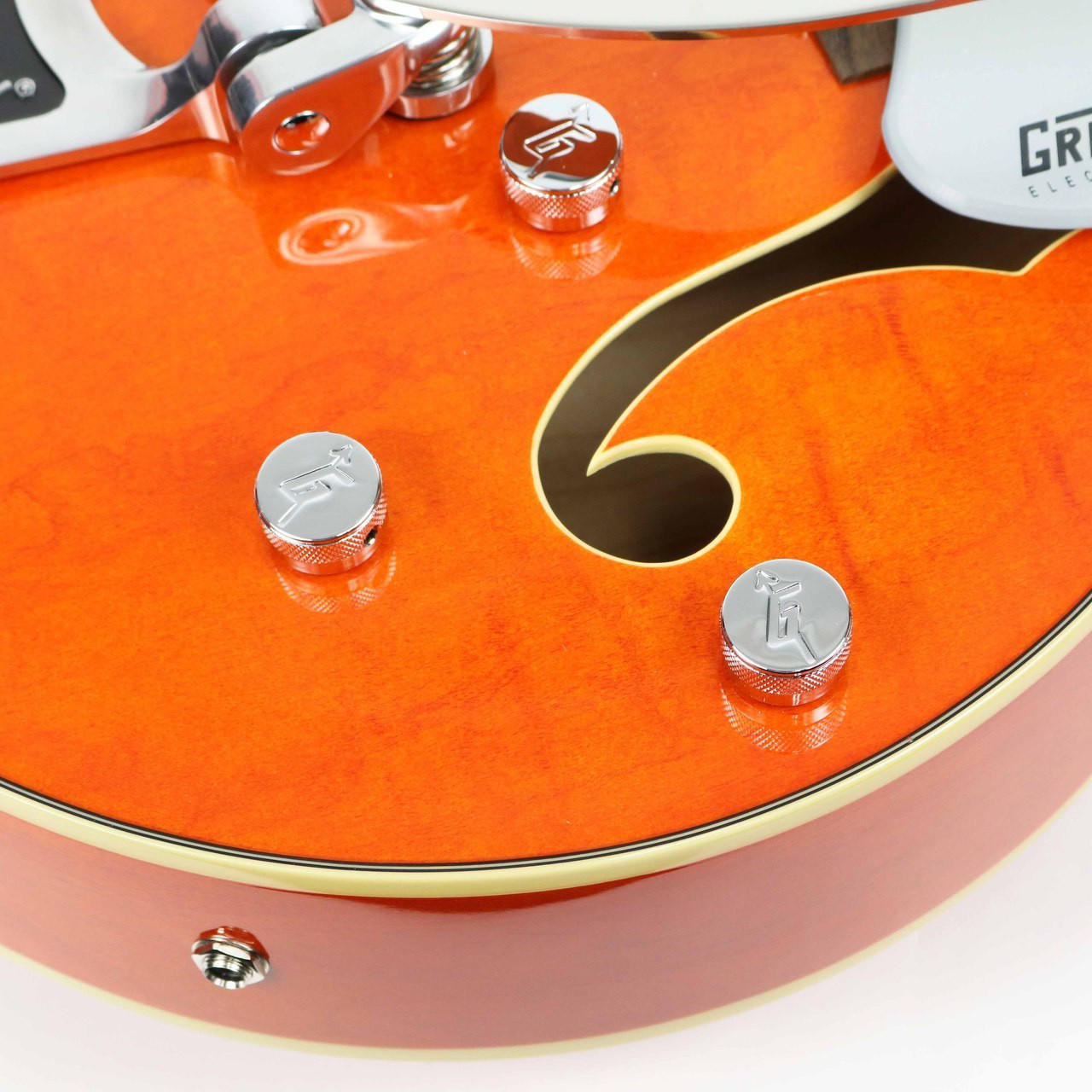 Gretsch G5420T Electromatic Hollow Body - Orange Stain | Cream