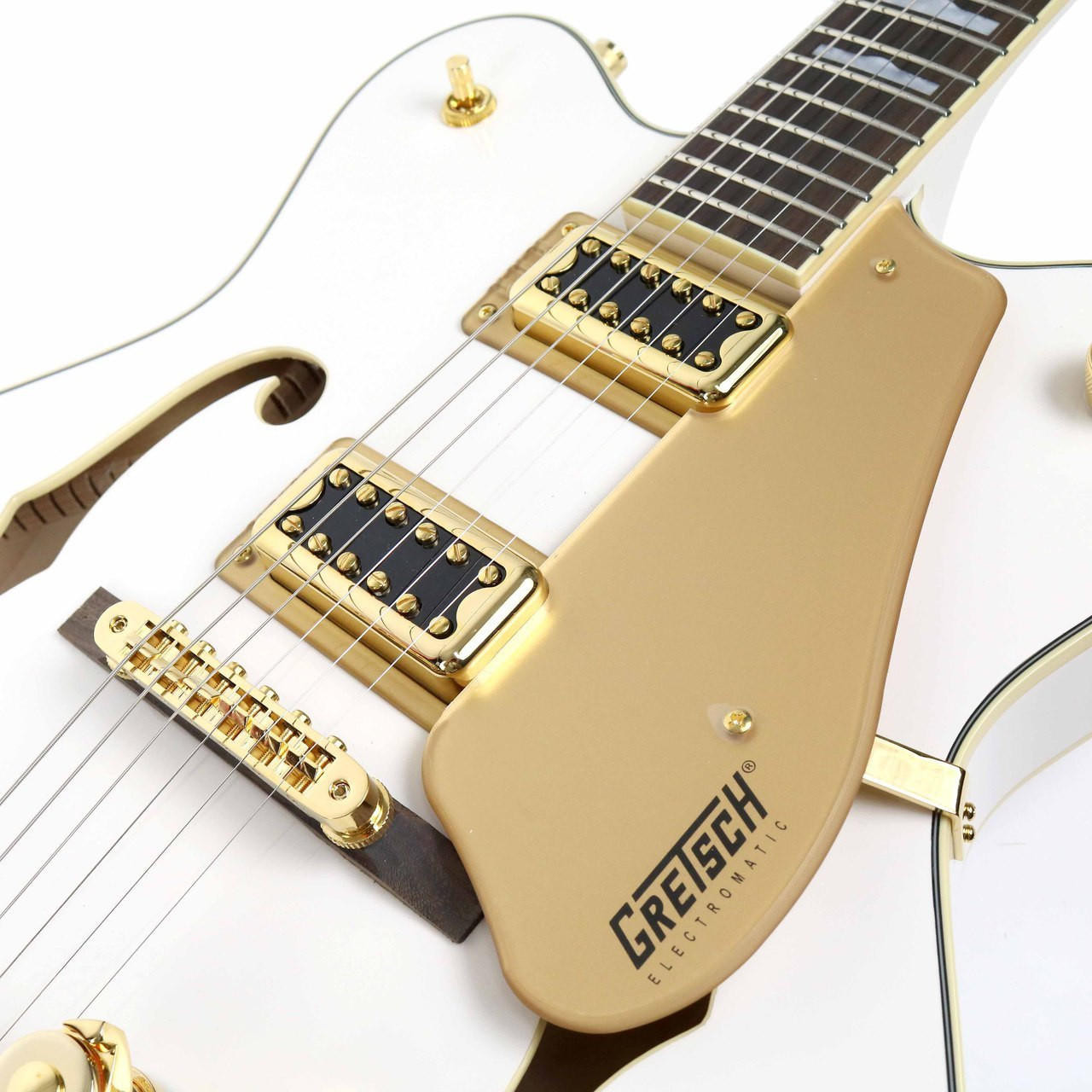 Gretsch G5422TG Electromatic Hollow Body - Snowcrest White | Cream