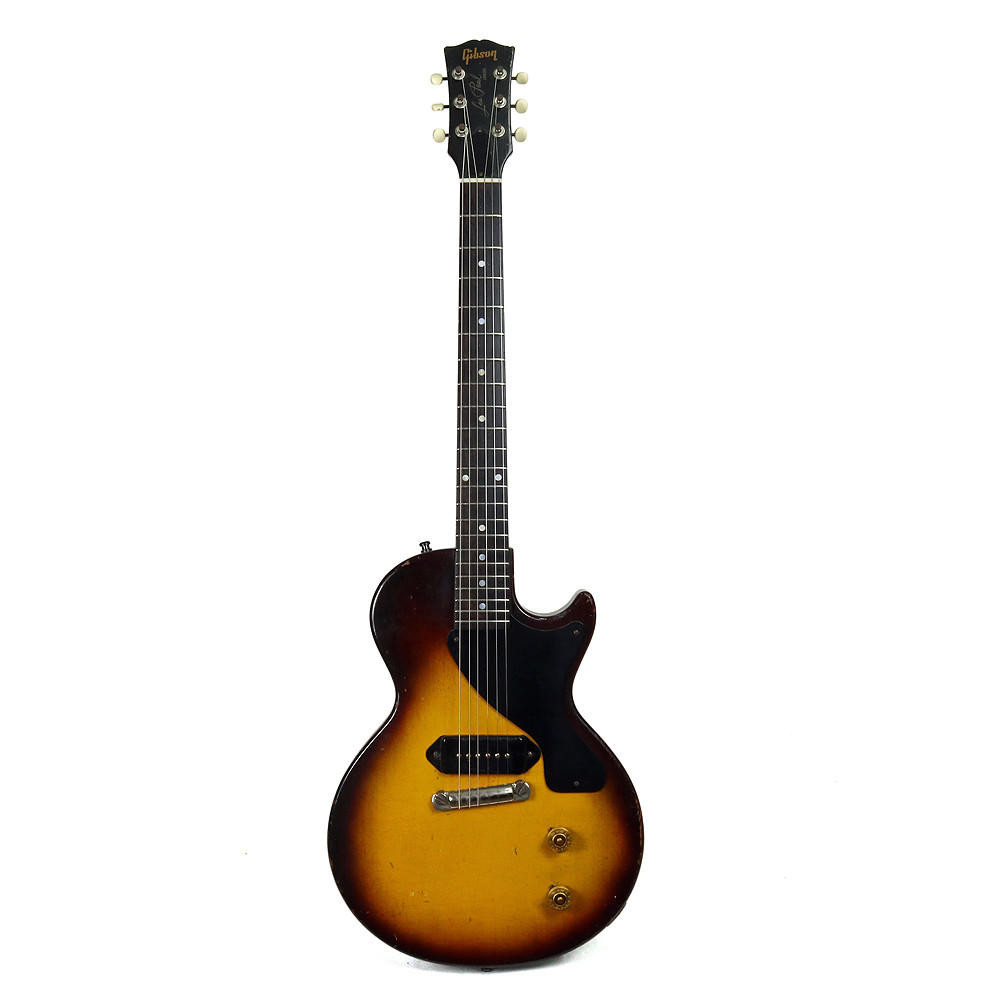 Vintage 1954 Gibson Les Paul Junior Electric Guitar Sunburst