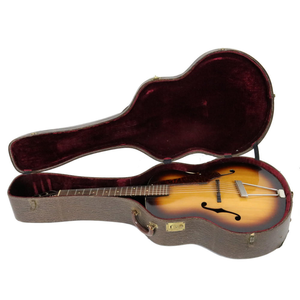 Vintage Gretsch New Yorker Archtop Guitar in Sunburst | Cream City