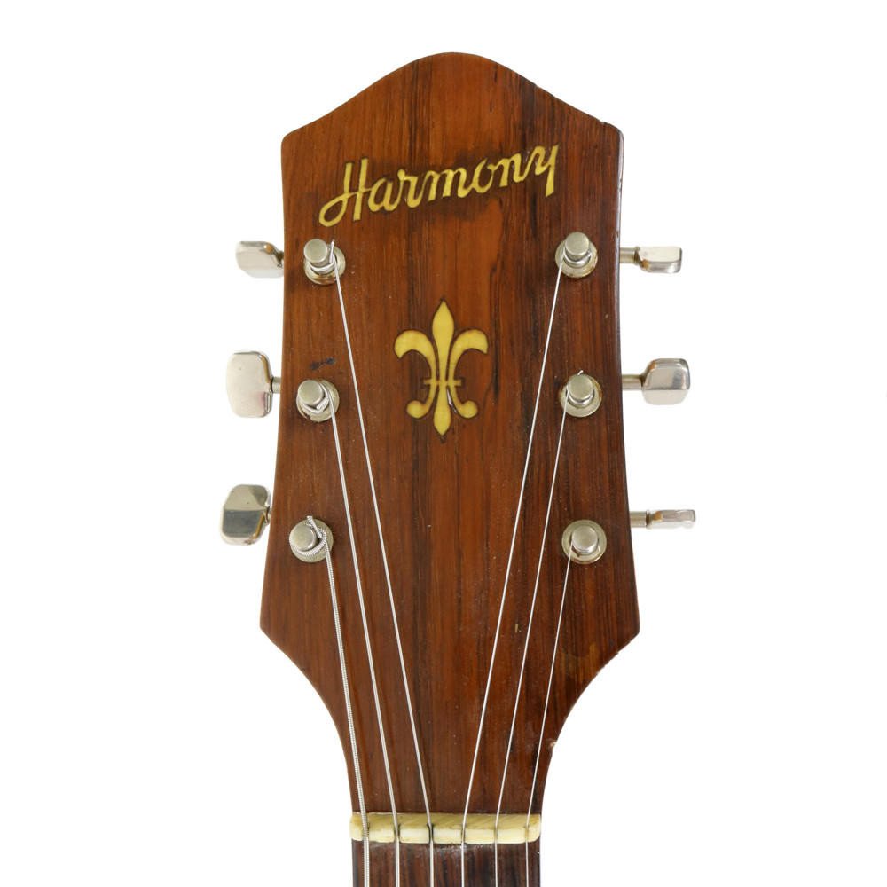 1955 Harmony H-62 Hollow Body Electric in Natural Blonde | Cream