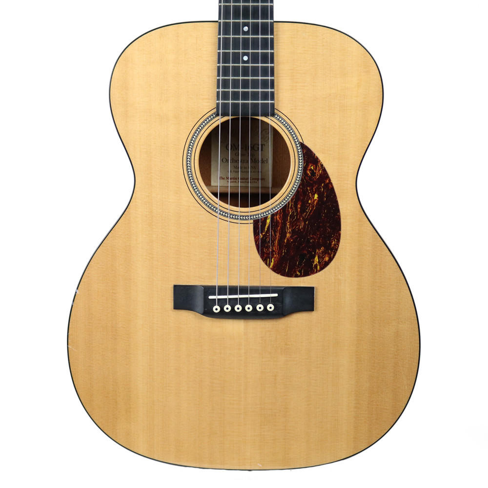 2001 Martin OM-16GT Acoustic Guitar in Natural Gloss Top | Cream