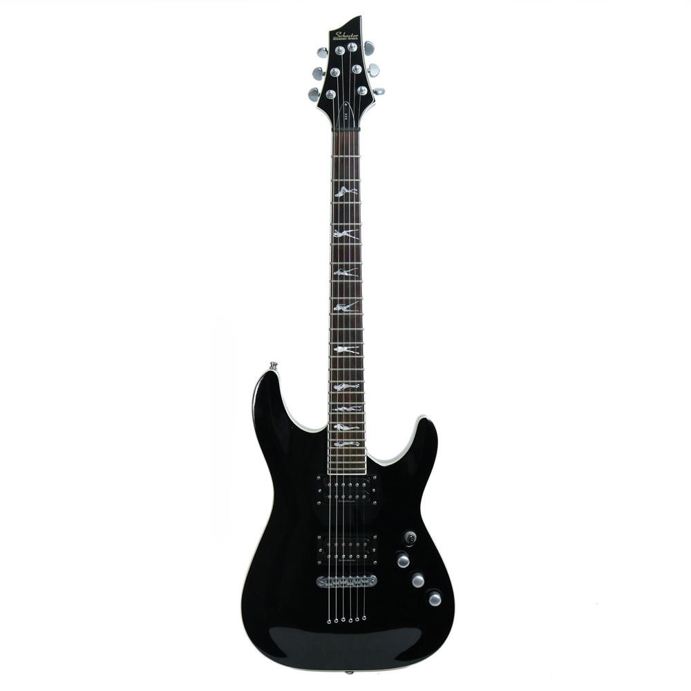 2006 Schecter Diamond Series C1XXX Electric Guitar in Black