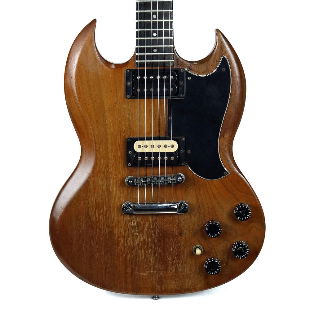 Vintage 1979 Gibson The SG Electric Guitar Walnut Finish | Cream