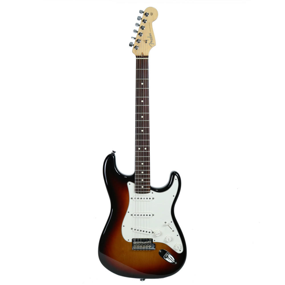 楽器 Fender Mexico stratcaster standard 2009 2009 Fender American Standard Stratocaster in 3-Color Sunburst