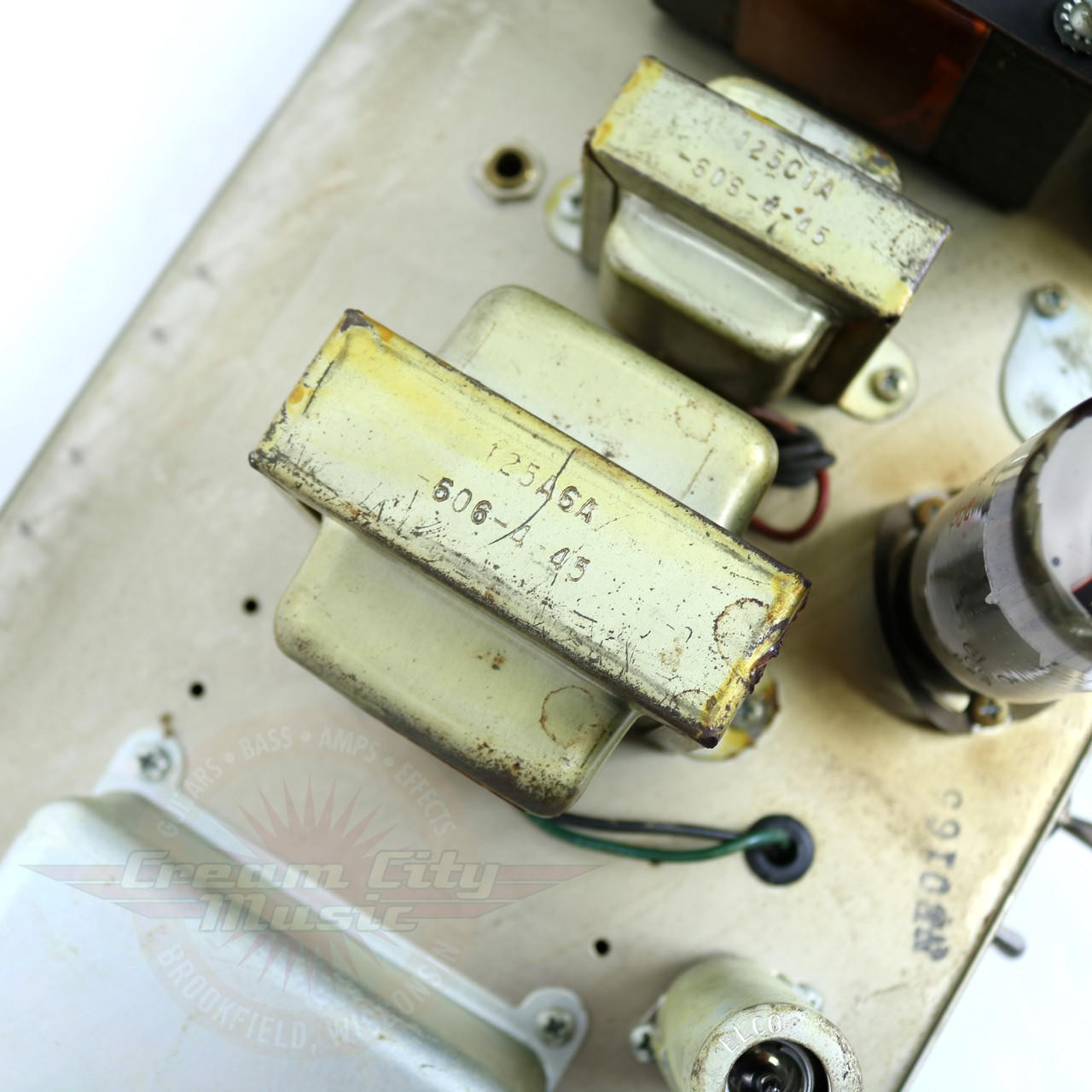 Vintage 1965 Fender Bandmaster 40W Tube Amp Head Blackface Pre-CBS