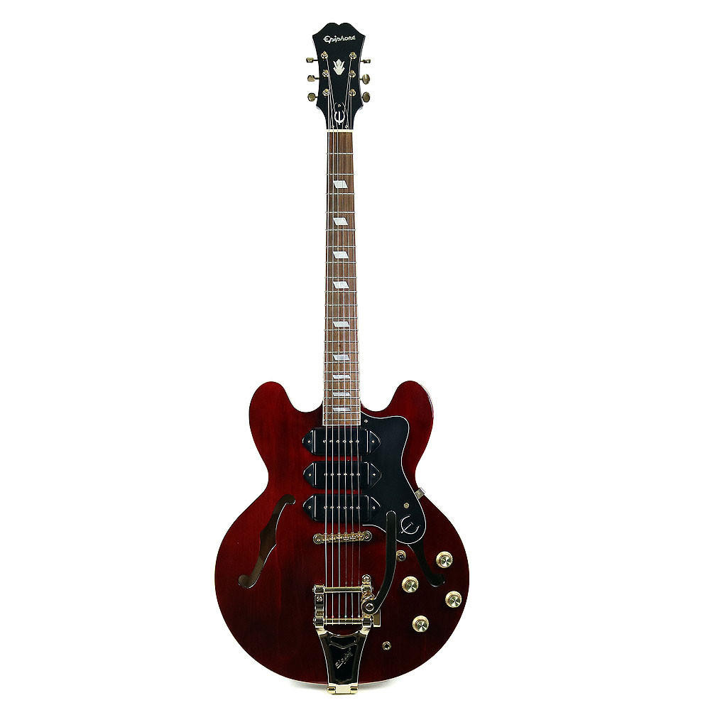 ★タイムセール★Epiphone Riviera P93 WR ワインレッド Epiphone Riviera Custom P93, Wine Red at Gear4music
