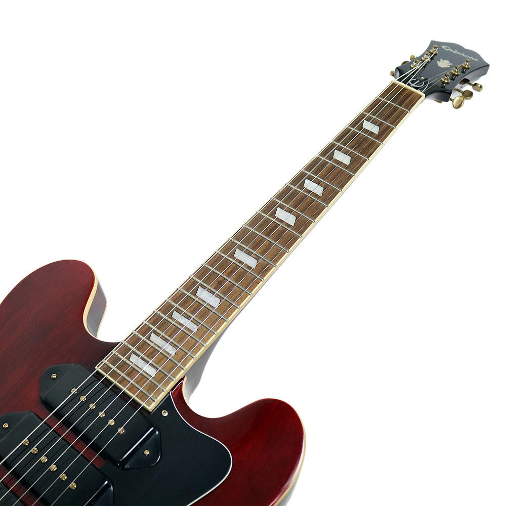 2011 Epiphone Riviera Custom P93 Electric Guitar Wine Red Finish