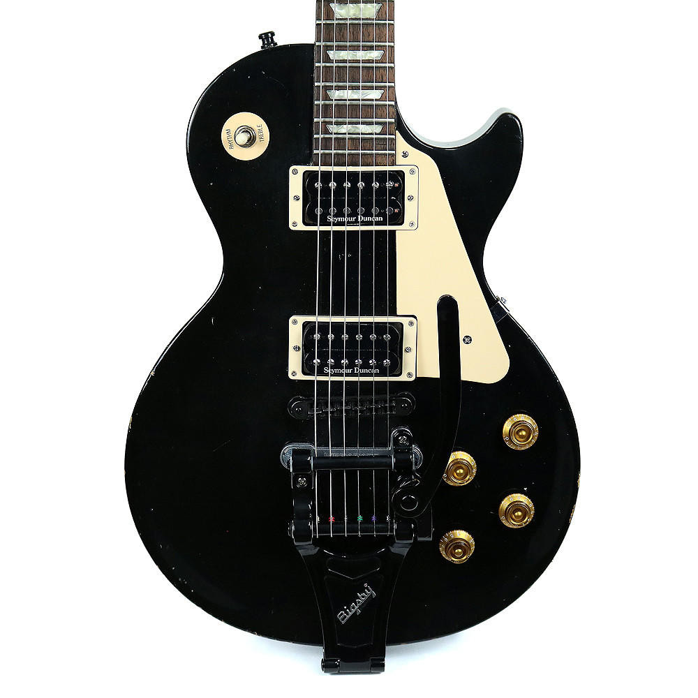 1993 Gibson Les Paul Studio Electric Guitar With Bigsby Ebony