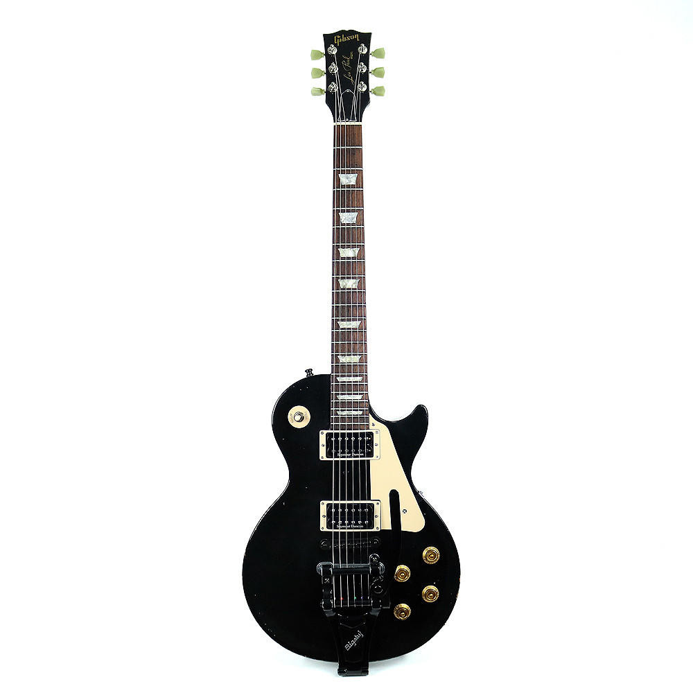 1993 Gibson Les Paul Studio Electric Guitar With Bigsby Ebony