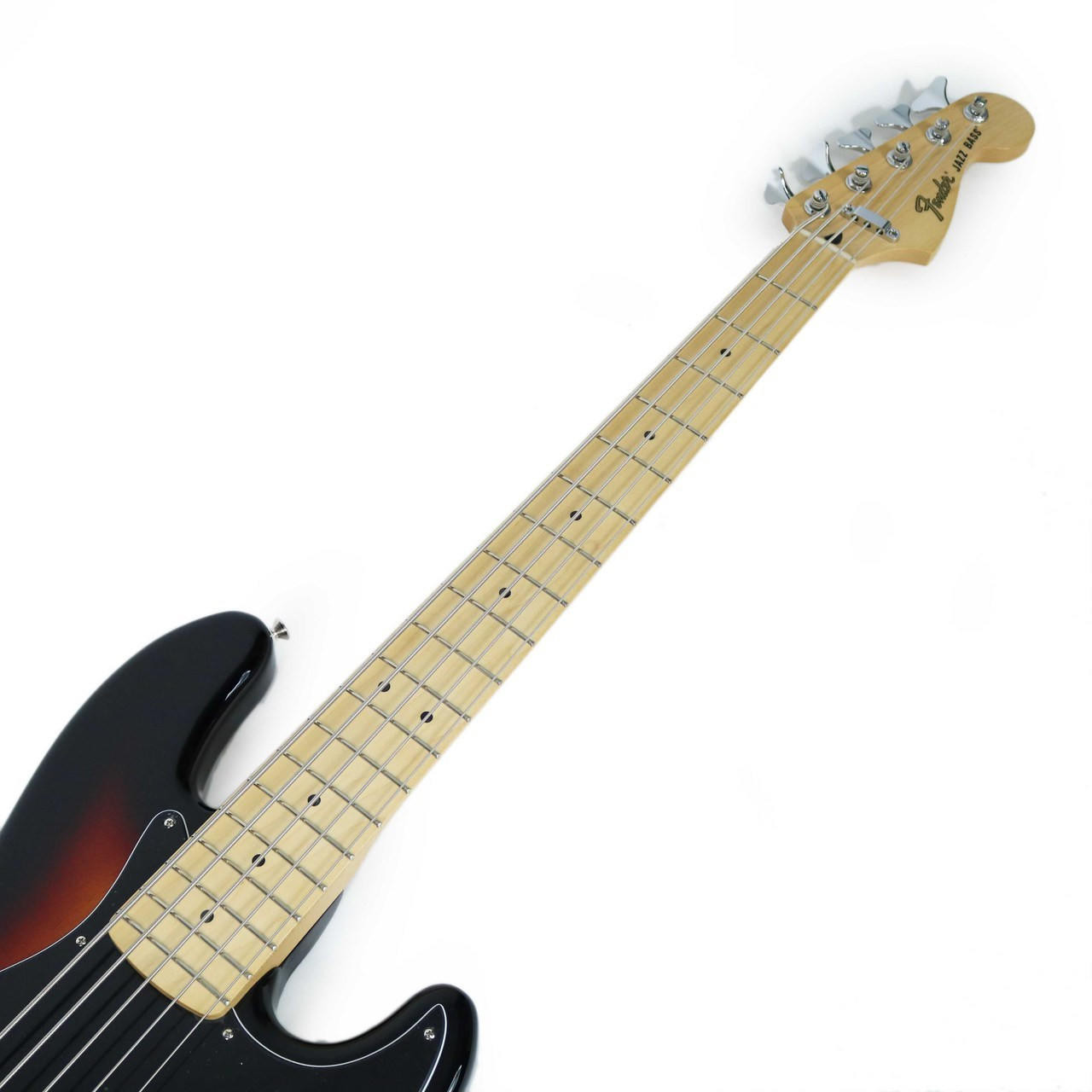Fender Deluxe Active Jazz Bass V Maple - 3 Color Sunburst | Cream