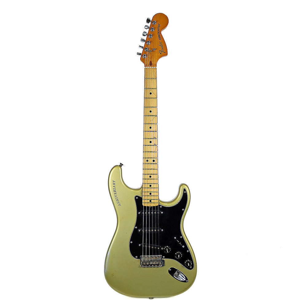 Vintage 1980 Fender 25th Anniversary Stratocaster Electric Guitar