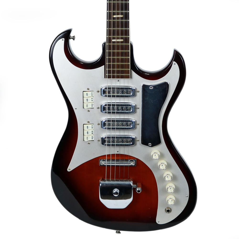 Used Mid '60s Kawai SD4W Electric Guitar in Sunburst | Cream City