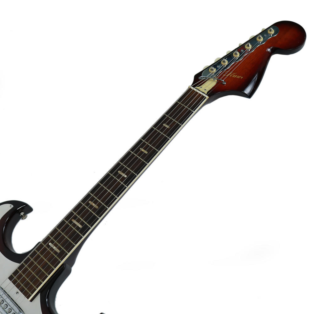 Used Mid '60s Kawai SD4W Electric Guitar in Sunburst | Cream City