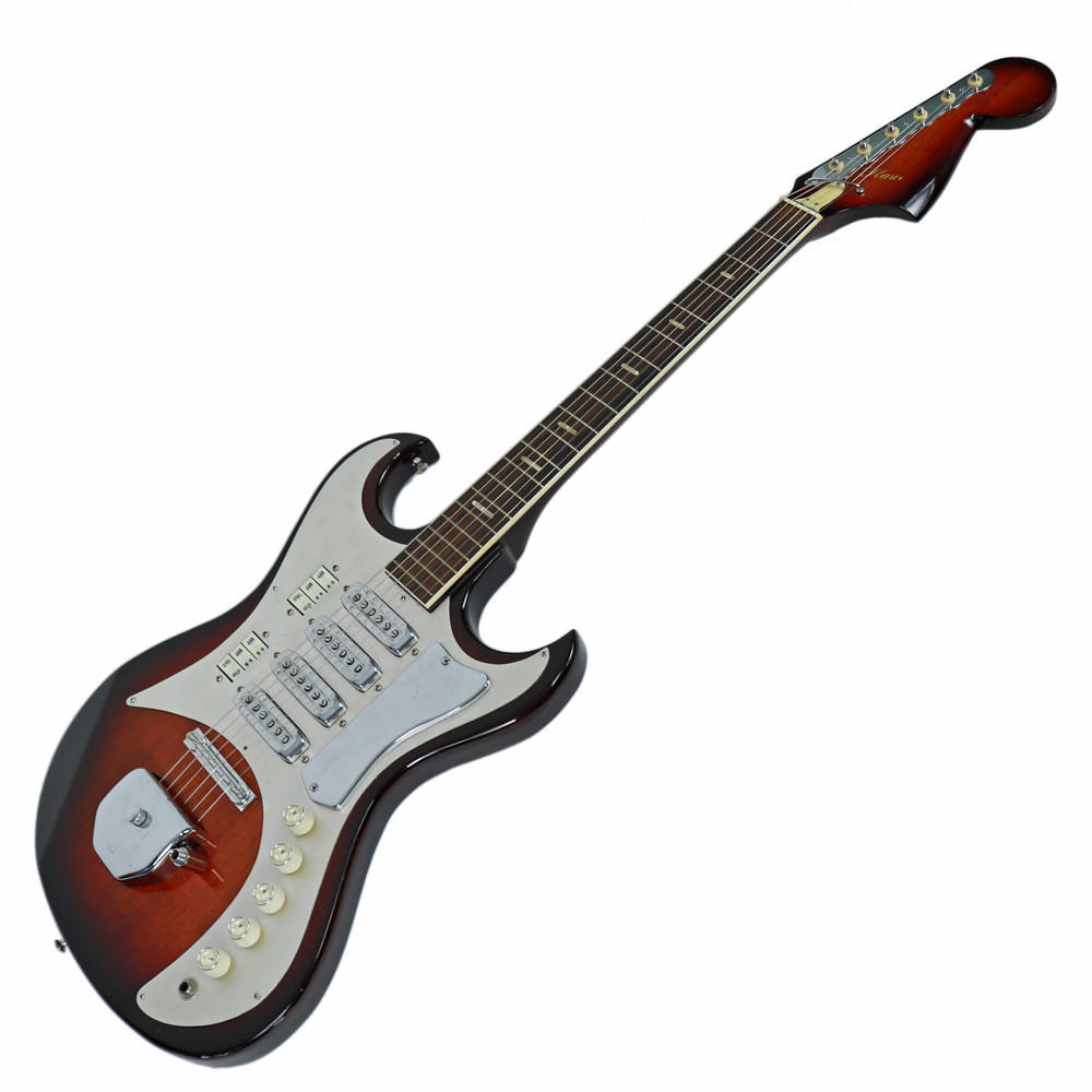 Used Mid '60s Kawai SD4W Electric Guitar in Sunburst | Cream City