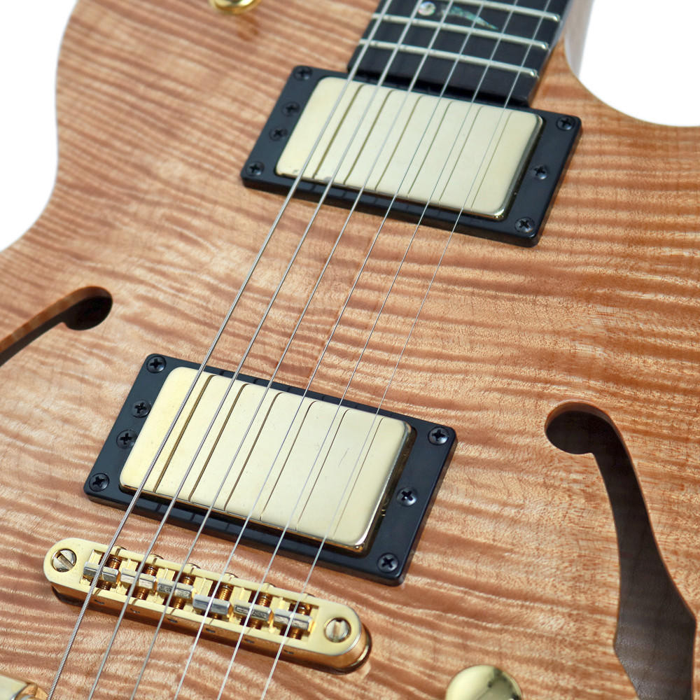 Used USA Carvin Custom Shop SH-550 Electric Guitar Natural Flame